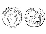 Coin of Trajan 249-251 AD